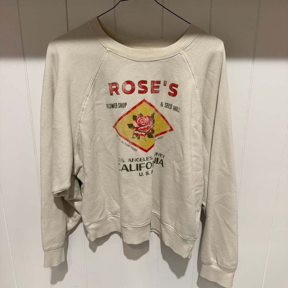 Old Navy Rose's Flower Shop & Seed Mill Los Angeles County California Sweatshirt